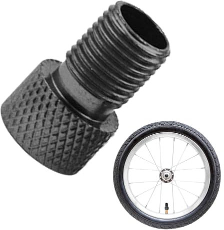 Tyre Inflator Hose Adapter, Tyre Valve Converter, Reusable Tool Tyre Valve Converter, Portable Inflator Nozzle Adapter for Bicycles, Mountain Bikes