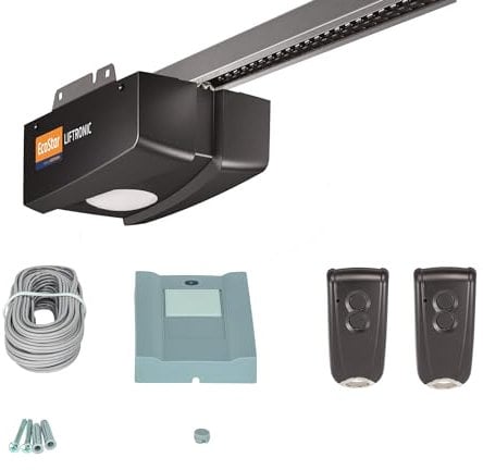 Hörmann Ecostar Garagentorantrieb Sonderedition Liftronic 500-2 mit Innentaster PB 1 (500 N, 433 MHz, inkl. 2 Handsender RSC 2, für Garagentore bis 7 m², inkl. Montagezubehör) 4511088