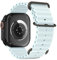 Ocean Band para Apple Watch Ultra 2/Ultra de 49 mm, Series 9/8/7/SE/6/5/4/3/2/1 de 45 mm, 44 mm, 42 mm, 41 mm, 40 mm, correa deportiva de silicona suave, pulsera de repuesto impermeable para iWatch,
