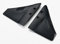 Navyline Stabilisator für Motorboote, Schwarz, Bugmontage, 264 x 216 mm