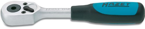 HAZET Umschaltknarre (1/4 Zoll Sechskantaufnahme, 20 Zähne, ideal für Bits) 2264
