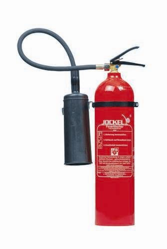 Jockel Extincteur k5aj Extincteur, 5 kg de dioxyde de carbone CO2,