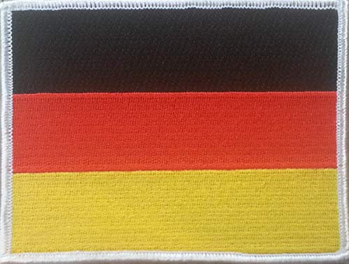 Deutschland gestickte Aufnäher 13cm x 10cm