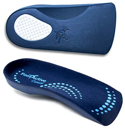 FootActive CASUAL Bei Fersensporn und Fußproblemen, Blau, 46 - 48 (XL)
