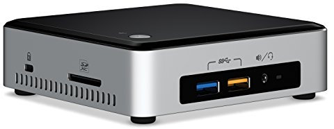 Intel NUC6i5SYK Barebone Mini PC Next Unit of Computing Kit (Black/Silver) core i5 1.8 GHz, HD Graphics 540