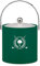 Kraftware Kasualware Collection Golf Ice Bucket, Green - 3 Quart