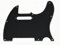 KAISH Tele Style Guitar Pickguard TL Pick Guard with Pickup Mounting Screw Holes for Tele/Telecaster Black 3 Ply