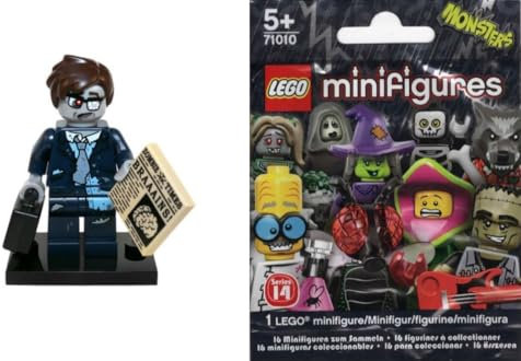 Lego mini figure series 14 businessmen Zombie Zombie Businessman [71010-13] by LEGO