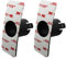 2X PDC Sensor Halter PDC Sensor Halterung Einparkhilfe Stütze Kleber Neu passend für Audi BMW Peugeot Renault Skoda SEAT VW