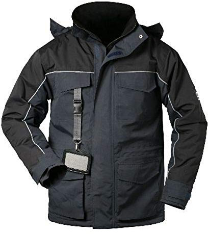 Outdoor-Thermojacke ELYSEE BLACKPOOL Marineblau Wasserdicht, Größe XL