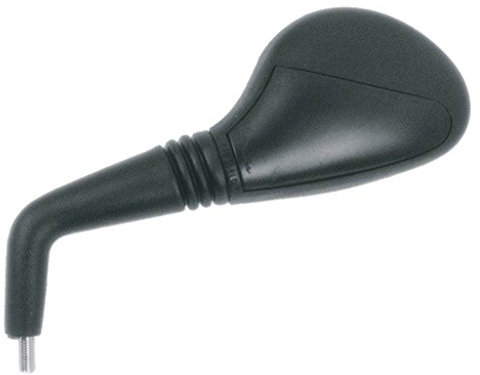 Vicma Espejo para Yamaha Aerox Izquierdo (Tapeta Negra), Plata