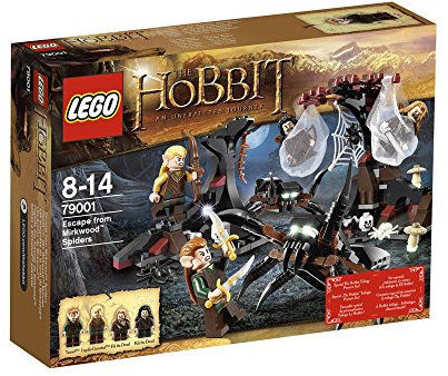 LEGO The Hobbit - 79001 - Jeu de Construction - Les Araignées de la Forêt de Mirkwood
