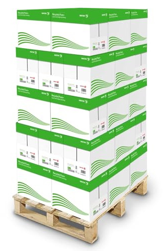 Xerox Recycled Pure+ - Recyclingpapier Weiß - 80 g/m² A4-40 Karton - 200 Pakete à 500 Blatt - 100.000 Blatt