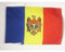 AZ FLAG - Drapeau Moldavie - 45x30 cm - Pavillon Moldave 100% Polyester Avec Deux Cordelettes - 20g