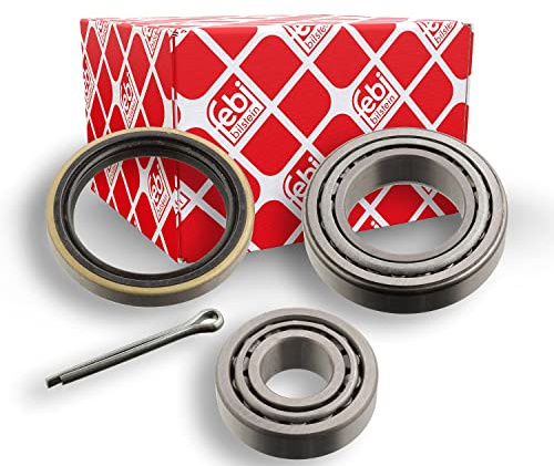 febi bilstein 08391 Radlagersatz mit Wellendichtring und Splint, 1 Stück | Kompatibel mit: BMW 1502-2002, 1502-2002 Cabriolet, 1502-2002 Touring, 3