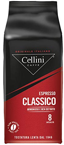 Cellini Classico Ganze Bohne, 1000 g, 1er Pack (1 x 1 kg)