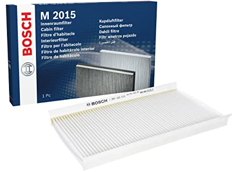 Bosch M2015 Standard Cabin Filter - Replacement Filter | Filters Pollen and Dust for Cleaner Air Inside the Vehicle
