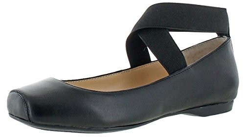 Jessica Simpson Damen Mandalaye Ballerinas, Schwarz/Schwarz, 41 EU
