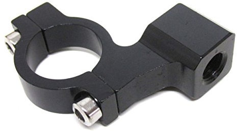 Universal Lenkerklemme Spiegel Halter Befestigung Halterung CNC M10 Roller Motorrad Mofa Moped Mokick '