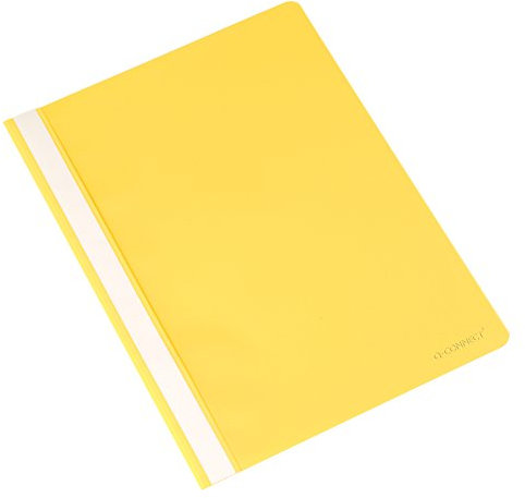 Q Connect Schnellhefter, A4, 25 Stück, Gelb