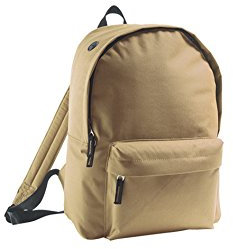 SOLS Rider Rucksack aus Polyester 600D, Düne, Talla única, Reiserucksäcke