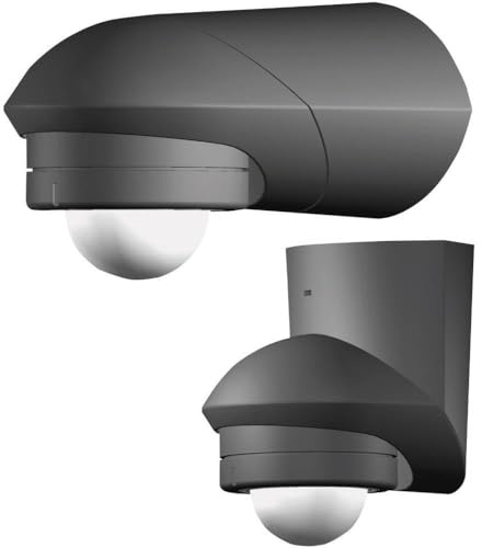 Grothe Motion Sensor 120 ° 230 V, Aufputz, IP55, MC Guard Professional Line BM 120 SW Black 5167042