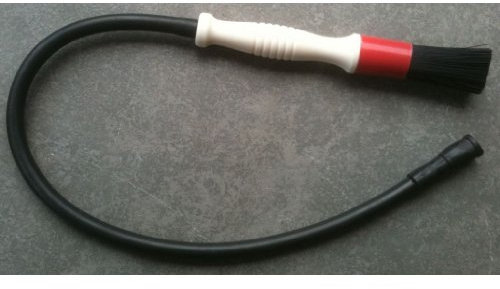 Les Outils Pinceau de Nettoyage Pneumatique pour Fontaine, Inclut Tuyau, Surface Générale, 260 mm