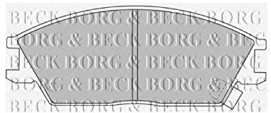 Borg & Beck BBP1785 Front Brake Pads To Fit Hyundai Accent 99-06/06
