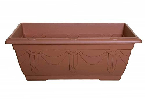 Whitefurze G 02064 Terracotta Planter Rotonde Stile Veneziano 60 cm