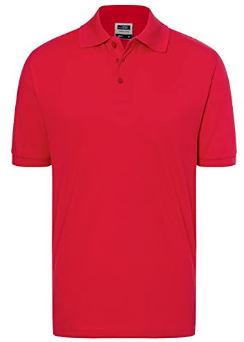 James & Nicholson Poloshirt Classic | Farbe: red | Grösse: L