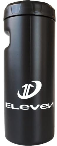 Eleven Bouteille de rangement 800cc noir logo blanc modèle 1