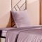 THXSILK Seiden Couchkissenbezug 45x45cm, 100% 19 Momme Seide Kopfkissenbezug mit Reißverschluss, Seidenbezug für Dekokissen(45x45cm, Lila)