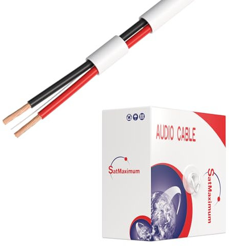 Lautsprecherkabel (14 AWG, 2 Leiter (14/2), CL2, Zugbox (für Unterputz-Installation) (14 AWG/2 Leiter, 76 m)