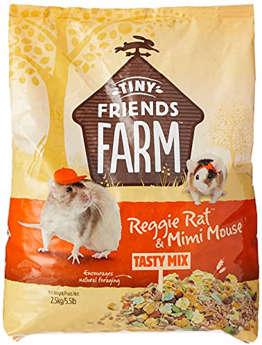 Supreme Petfoods Tiny Friends Farm Reggie Rat and Mimi Mouse Tasty Mix 2.5kg