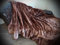 Natur-Fell-Shop Kuscheldecke Tagesdecke Decke Glanz-Design dunkel - braun 160x200cm
