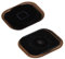 wortek Home Button Ersatzteil Home Button mit Gummi Ring Apple iPhone 5 Schwarz