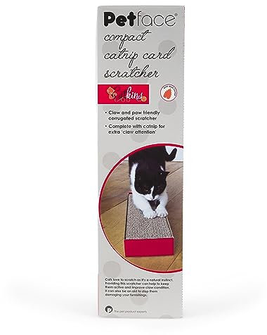 Petface Rascador Compacto para Tarjetas de Catnip
