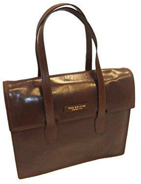 The Bridge Export Donna Damen-Aktentasche Handtasche Leder 38 cm