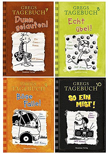 Gregs Tagebuch 10 + 7,8,9 gebunden