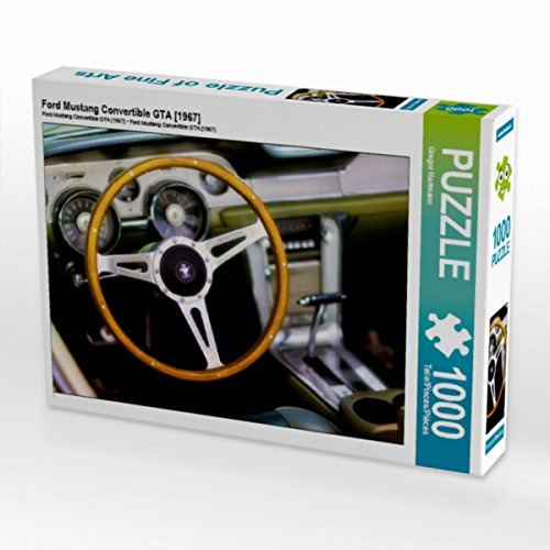CALVENDO Puzzle Ford Mustang Convertible GTA [1967] | 1000 Teile Lege-Größe 64 x 48 cm Foto-Puzzle für glückliche Stunden