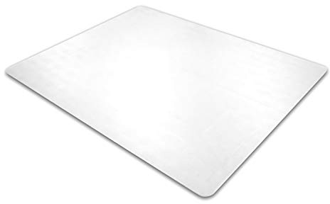 Floortex FC1115227ER Bodenschutzmatte / Bürostuhlunterlage ultimat, 120 x 150 cm, aus Original-Floortex-Polycarbonat, transparent, rechteckig, TÜV zertifiziert, für hochflorige Teppichböden