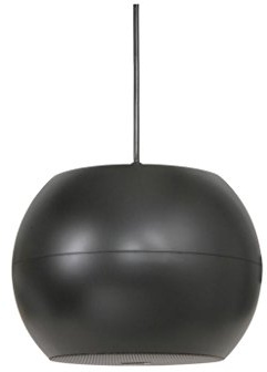 Wide Dispersion Spheroid 2-Way Pendant Speaker | Black 5
