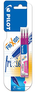 Pilot Frixion 3Er Bls-Fr7-P Refill Cartridges in Pink