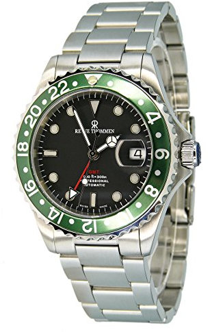 Revue Thommen Herren-Armbanduhr XL Diver Analog Automatik Edelstahl 17572.2134
