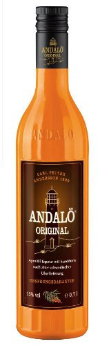 Andalö 6 x 0,7l Andalö Sanddorn-Liqueur in der 0,7l Glasflasche 15% vol
