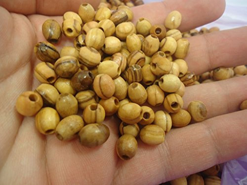 Bethlehem Olive Holz Rosenkranz Perlen 9 mm Oval Perlen macht Rosenkranz (500 Perlen)