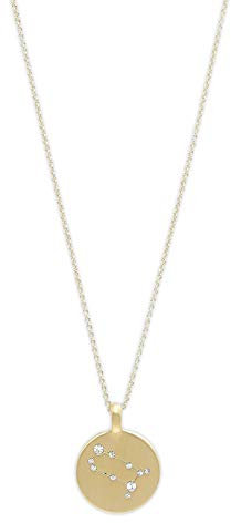 PILGRIM Jewelry Halskette mit Sternzeichen und Kristall (Vergoldet - Zwillinge Sternzeichen)