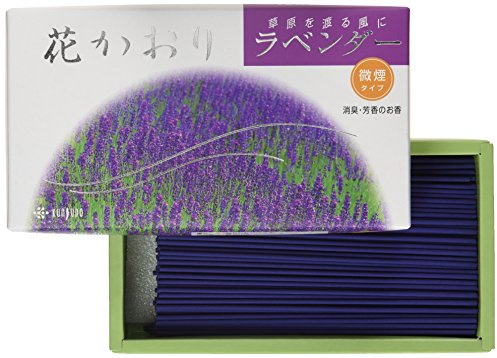 Incense Hana Kaori Lavender #622 Less Smoke Made in Japan by Kunjudo