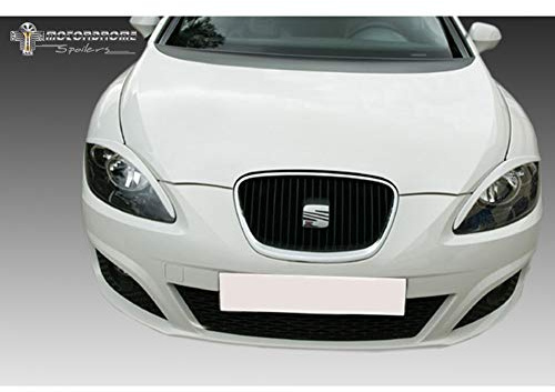Motordrome Scheinwerferblenden passgenau | kompatibel mit Seat Leon/Altea/Toledo 2005-2009 (ABS)
