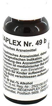 REGENAPLEX Nr.49 b Tropfen zum Einnehmen 15 ml